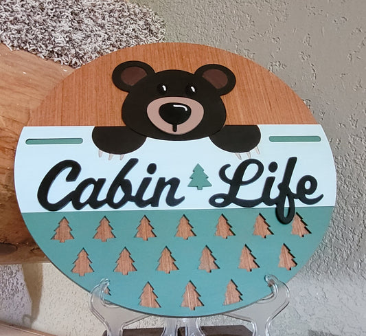 DIY 14" Cabin Life Sign
