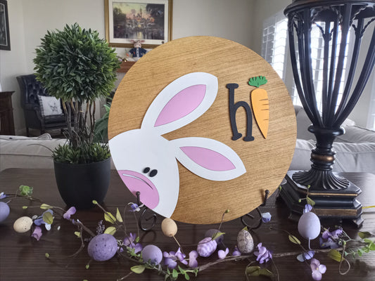 DIY 14" Easter Bunny "Hi"