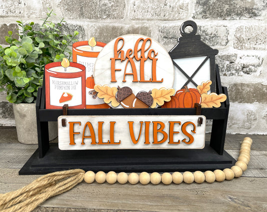 Fall Vibes Interchangeable Signs For Wagon/Shelf Sitter