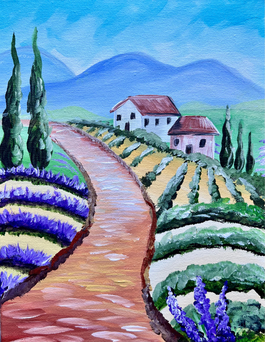 Tuscan Step By Step Painting Tutorial