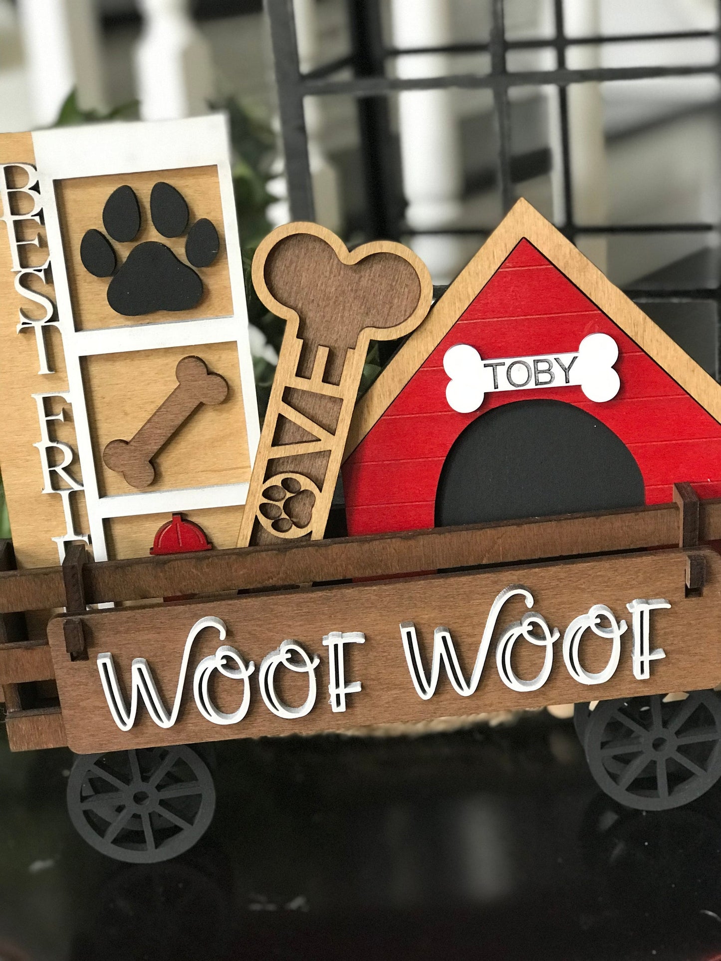 Dog Lover Interchangeable Signs For Wagon/Shelf Sitter