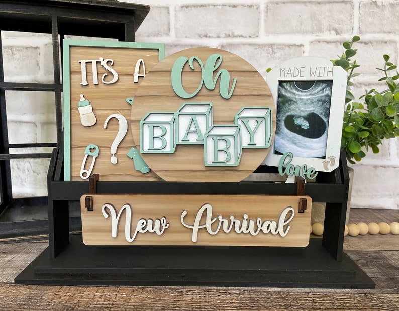New Arrival Baby Interchangeable Signs For Wagon/Shelf Sitter
